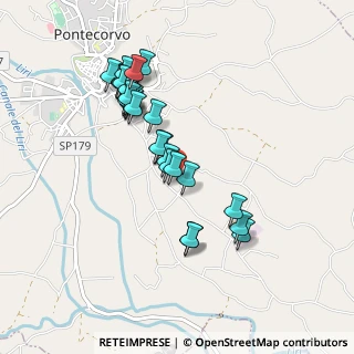 Mappa SP 45, 03037 Pontecorvo FR, Italia (0.91538)