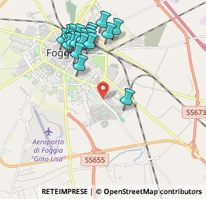 Mappa Via Gobetti Pietro, 71122 Foggia FG, Italia (2.173)