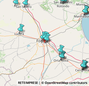 Mappa Via Gobetti Pietro, 71122 Foggia FG, Italia (25.32579)