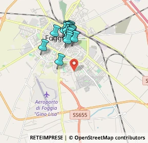 Mappa 71122 Foggia FG, Italia (1.7725)