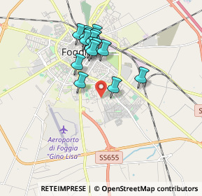 Mappa 71122 Foggia FG, Italia (1.69533)