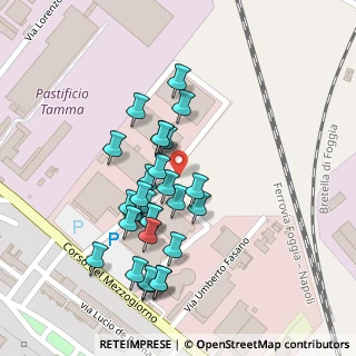 Mappa Foggia corso del mezzogiorno 3 trav, 71100 Foggia FG, Italia (0.1069)