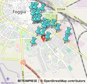 Mappa Via Giambattista Fraticelli, 71122 Foggia FG, Italia (0.879)