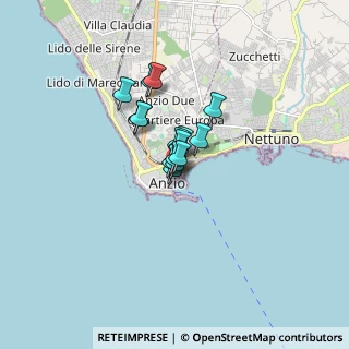 Mappa Via Calafati, 00042 Anzio RM, Italia (0.89533)