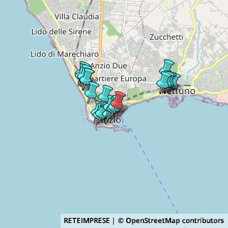 Mappa Via Calafati, 00042 Anzio RM, Italia (1.2465)