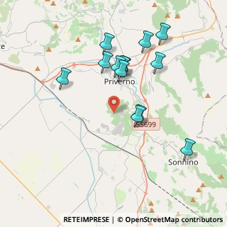 Mappa Via S. Spirito, 04015 Priverno LT, Italia (3.95231)
