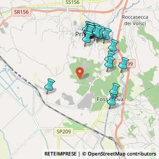 Mappa Via S. Spirito, 04015 Priverno LT, Italia (2.2655)