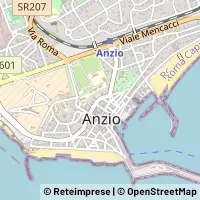Karte Anzio
