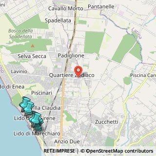 Mappa Via Fonderia, 00042 Anzio RM, Italia (3.94833)