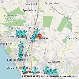 Mappa Via Fonderia, 00042 Anzio RM, Italia (3.2625)