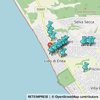 Mappa Via Alga Marina, 00042 Anzio RM, Italia (0.7825)