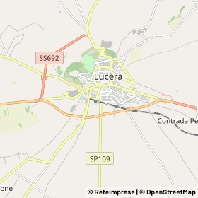 Mappa Lucera