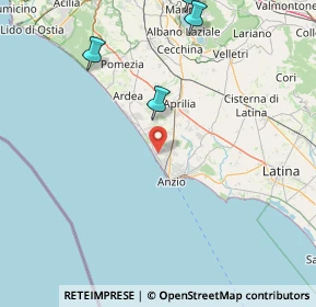 Mappa Viale Silvana, 00042 Anzio RM, Italia (38.20231)