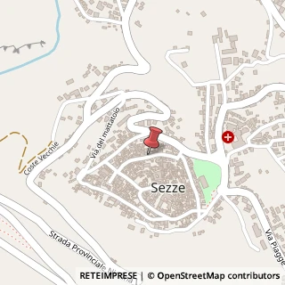 Mappa Via s. carlo 85, 04018 Sezze, Latina (Lazio)