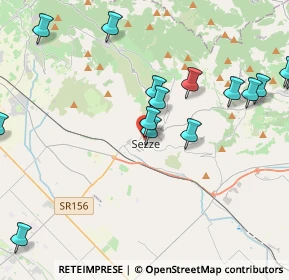 Mappa Via Porta Gioberti, 04018 Sezze LT, Italia (5.14267)