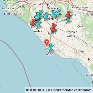 Mappa Via dei Pinoli, 00042 Anzio RM, Italia (18.306)