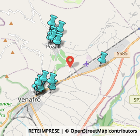 Mappa Via Atinense, 86079 Venafro IS, Italia (2.094)