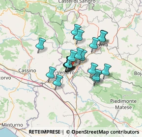 Mappa Via Atinense, 86079 Venafro IS, Italia (9.4465)