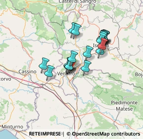 Mappa Via Atinense, 86079 Venafro IS, Italia (11.5145)