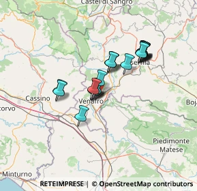 Mappa Via Atinense, 86079 Venafro IS, Italia (10.7125)