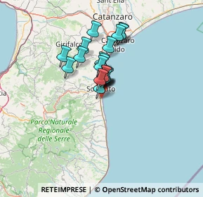 Mappa Via Amerigo Vespucci, 88060 Davoli CZ, Italia (9.842)