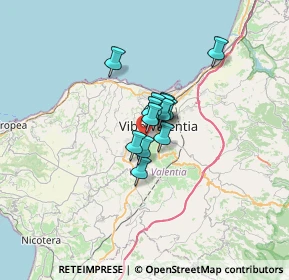 Mappa Contrada Bitonto Località Valli, 89900 Vibo Valentia VV, Italia (3.70538)