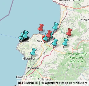 Mappa Contrada Bitonto Località Valli, 89900 Vibo Valentia VV, Italia (12.8405)