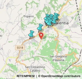 Mappa Contrada Bitonto Località Valli, 89900 Vibo Valentia VV, Italia (1.66636)