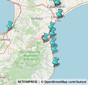 Mappa Via Camillo Benso Conte di Cavour, 88060 Davoli CZ, Italia (19.11)