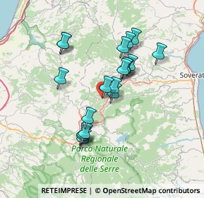 Mappa Corso Vittorio Emanuele III, 88060 Torre di Ruggiero CZ, Italia (6.74)