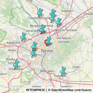 Mappa Via Cirie', 10152 Torino TO, Italia (8.0925)