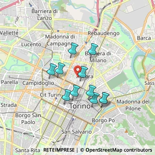 Mappa Via Cirie', 10152 Torino TO, Italia (1.44818)