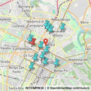 Mappa Via Cirie', 10152 Torino TO, Italia (1.61923)