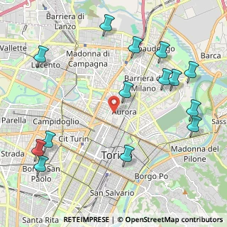 Mappa Via Cirie', 10152 Torino TO, Italia (2.65786)