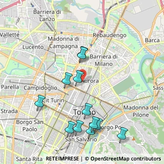 Mappa Via Cirie', 10152 Torino TO, Italia (2.21083)