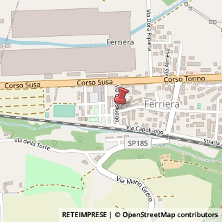 Mappa Via Rocciamelone, 1, 10090 Buttigliera Alta, Torino (Piemonte)