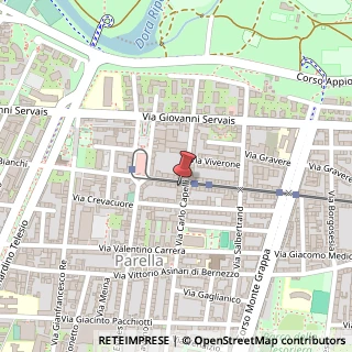 Mappa Via Carlo Capelli, 75, 10146 Torino, Torino (Piemonte)