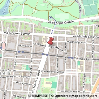 Mappa Via Gravere, 17, 10145 Torino, Torino (Piemonte)