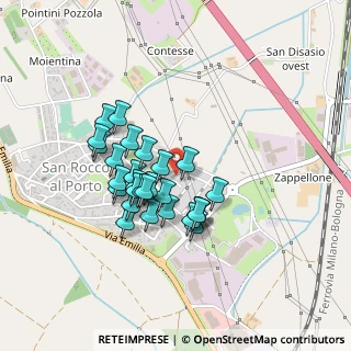 Mappa Via Grande Italia, 26865 San Rocco Al Porto LO, Italia (0.35)