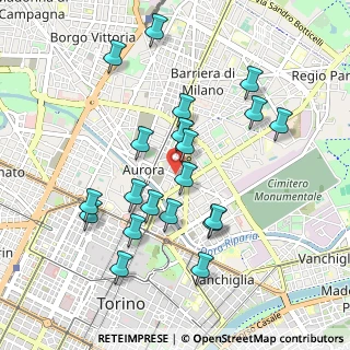 Mappa Via Alessandria, 10152 Torino TO, Italia (0.9545)