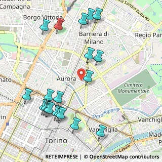 Mappa Via Alessandria, 10152 Torino TO, Italia (1.237)