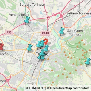 Mappa Via Alessandria, 10152 Torino TO, Italia (4.40833)