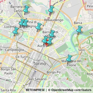 Mappa Via Alessandria, 10152 Torino TO, Italia (2.16)