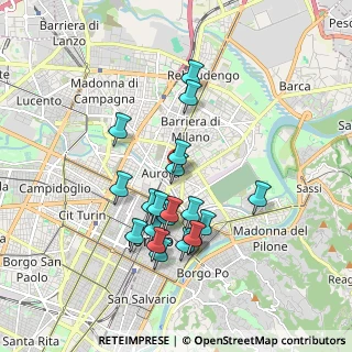Mappa Via Alessandria, 10152 Torino TO, Italia (1.64)