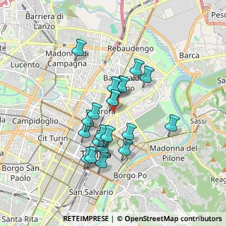Mappa Via Alessandria, 10152 Torino TO, Italia (1.503)