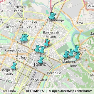 Mappa Via Alessandria, 10152 Torino TO, Italia (2.10286)