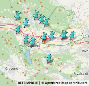 Mappa Via Gatta, 10090 Ferriera TO, Italia (3.464)
