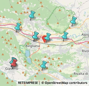 Mappa Via Gatta, 10090 Ferriera TO, Italia (4.72083)