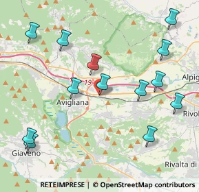 Mappa Via Ferdinando Gatta, 10090 Ferriera TO, Italia (4.75846)