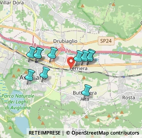Mappa Via Ferdinando Gatta, 10090 Ferriera TO, Italia (1.49636)